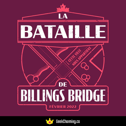 La Bataille de Billings Bridge (Charity Tee)